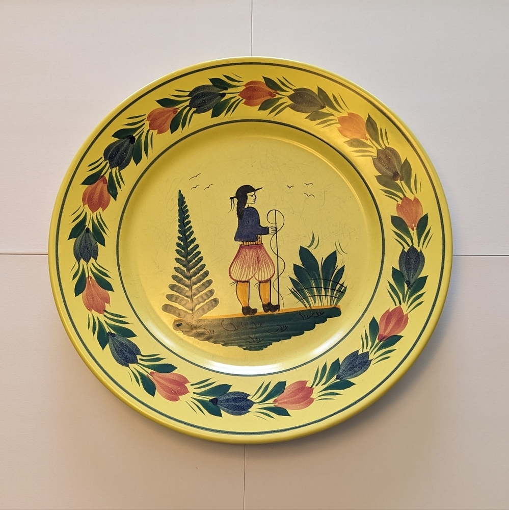 Quimper 11" Dinner Plate